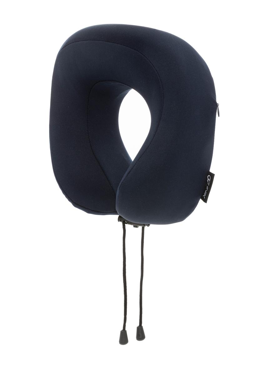 Navy blue soft travel pillow AW-014-0005-7D(W26)
