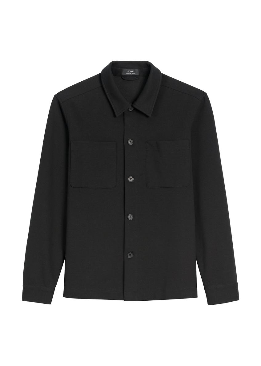 Men's oversize knit shirt KOSMT-0366-99(Z26)