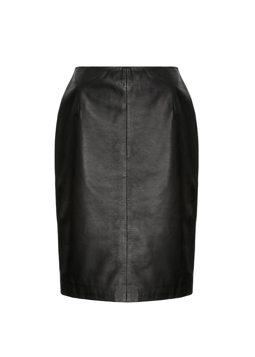 Women's pencil leather skirt SPCDS-0031-5010(KS)