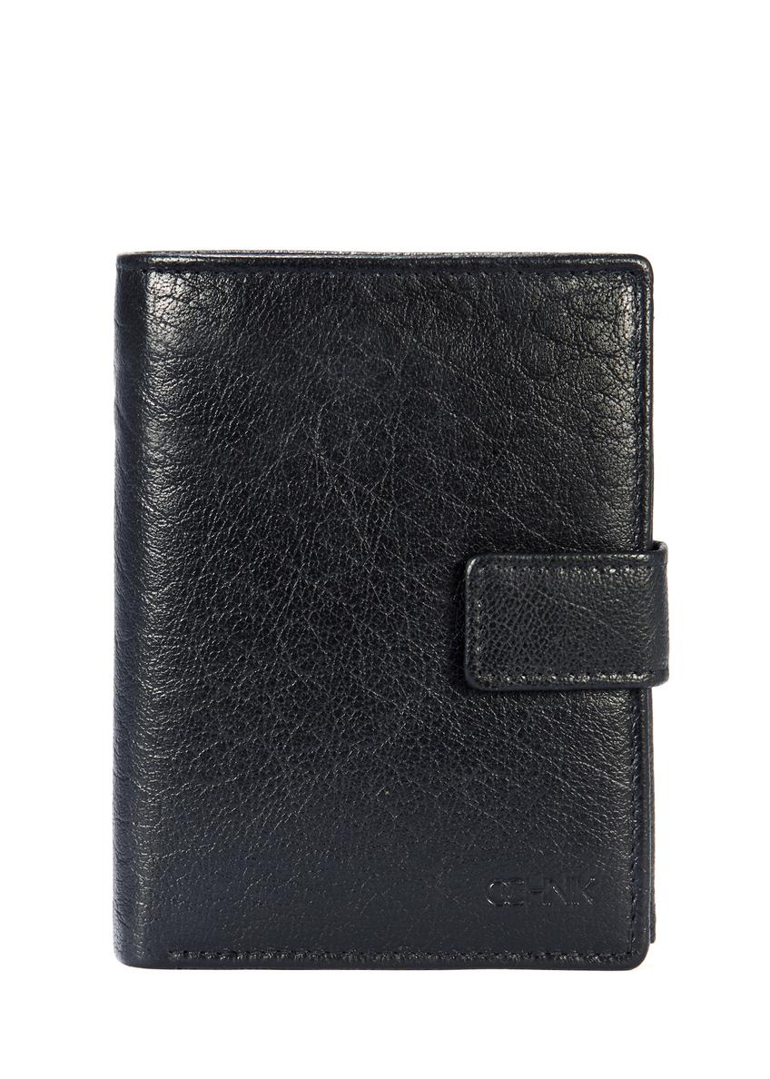 Black leather men's wallet PORMS-0650-99(W25)