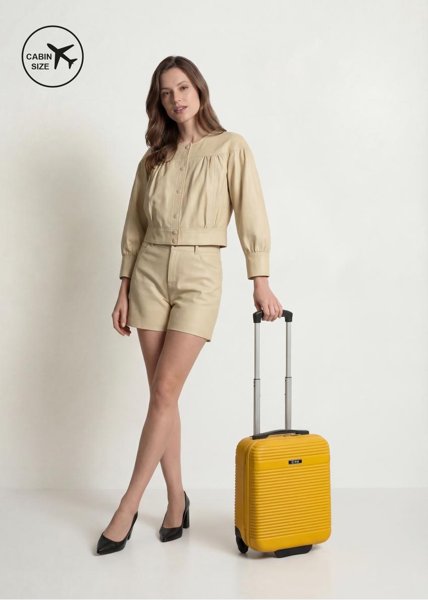 Cabin suitcase on wheels WALAB-0040-2B-16(W26)