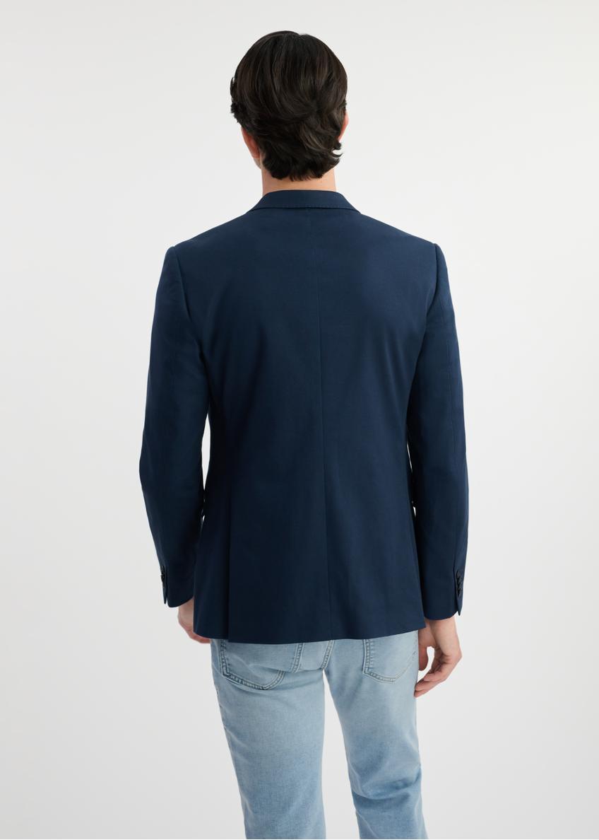 Navy blue men's jacket MARMT-0015-17(W25)