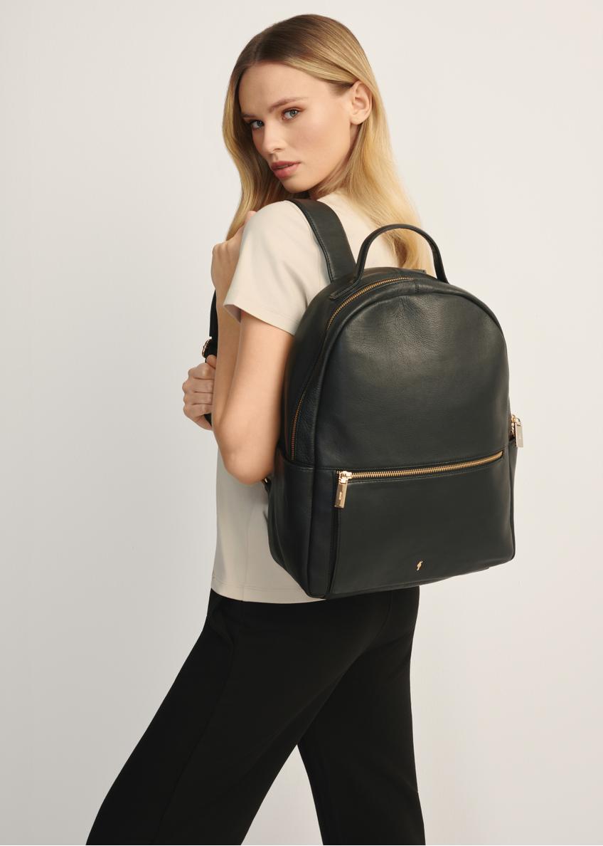 Large women's leather backpack TORES-1126E-99(Z25)