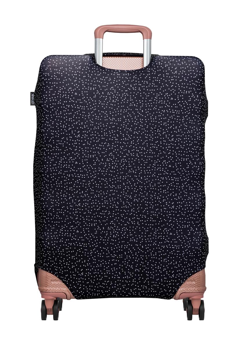 Large suitcase cover with polka dots AW-013-0007-9P-L(W26)
