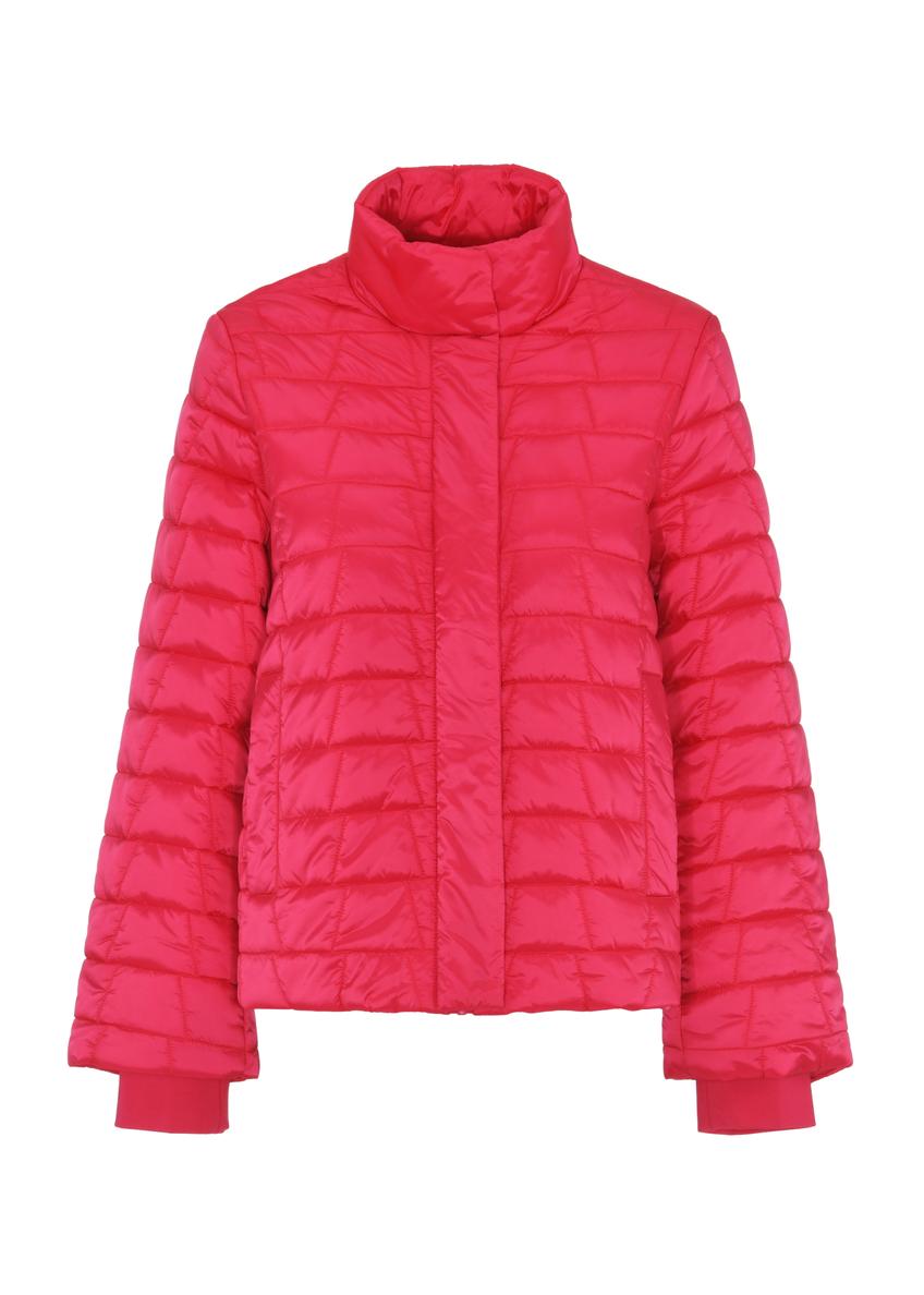 Women's quilted pink insulated jacket KURDT-0496-31(W24)-03