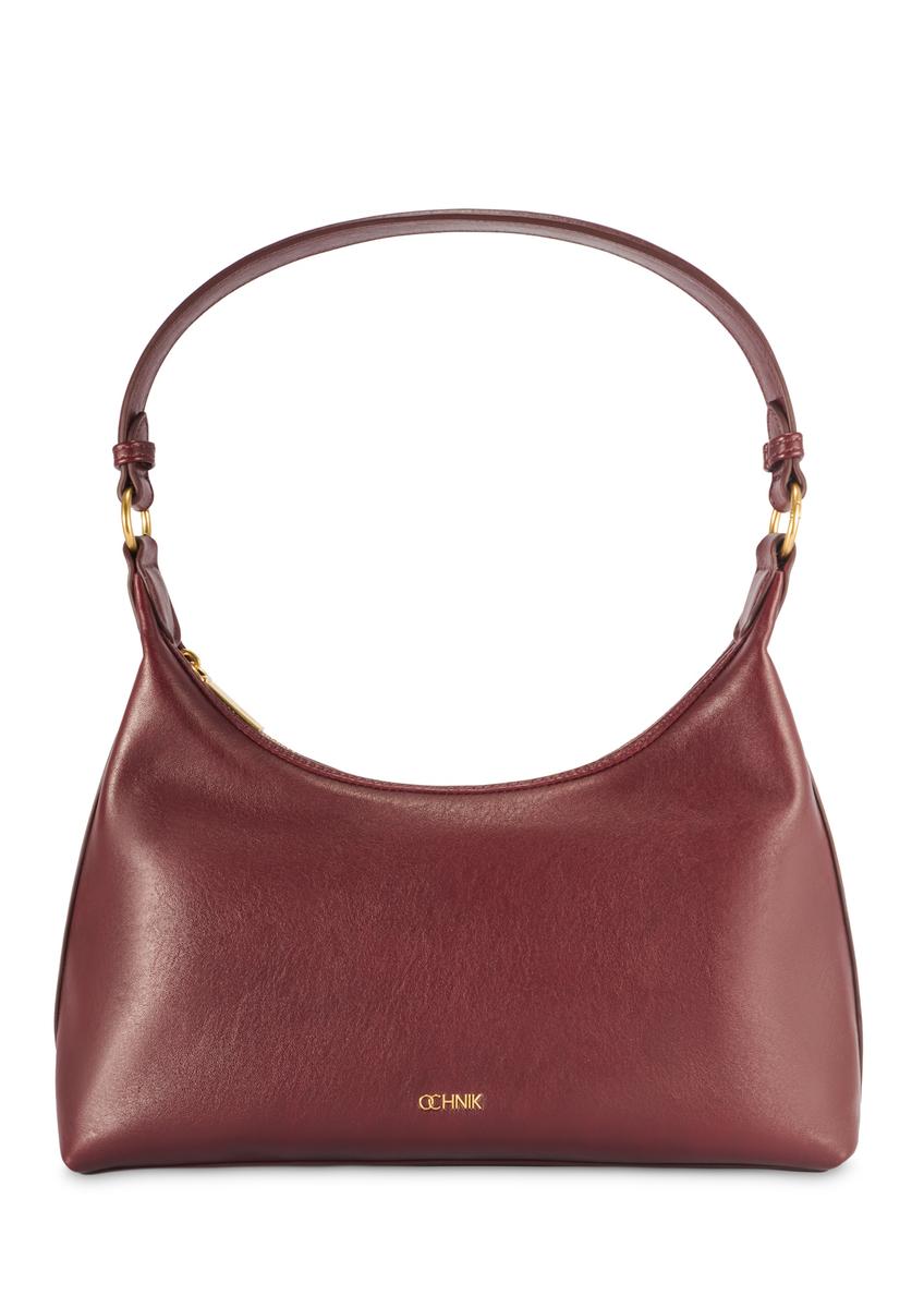 Burgundy women's handbag TOREC-1082-49(Z25)