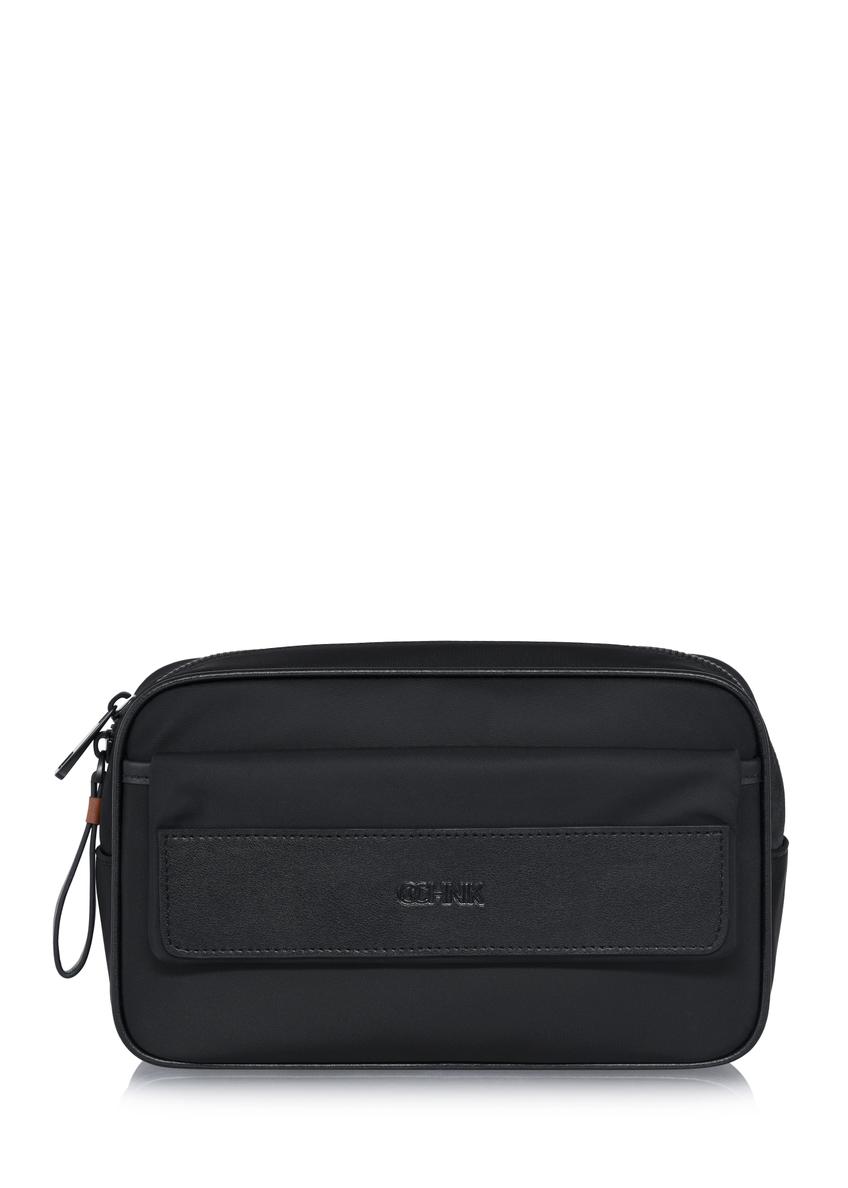 Black men's cosmetic bag TORMN-0318-99(W24)-07