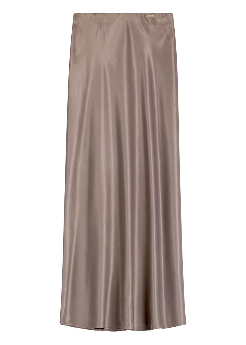 Brown women's skirt SPCDT-0122-1K(W26)