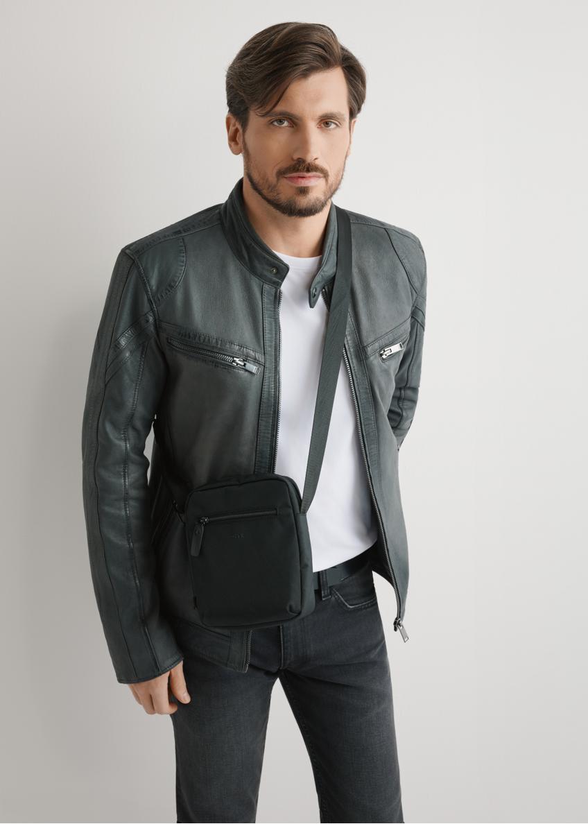 Black men's shoulder bag TORMN-0391-99(W26)