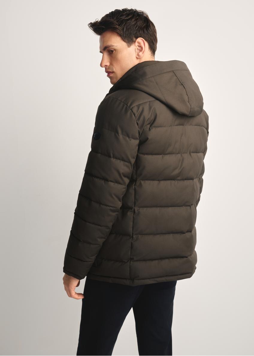 Men's olive winter jacket KURMT-0379-57(Z25)