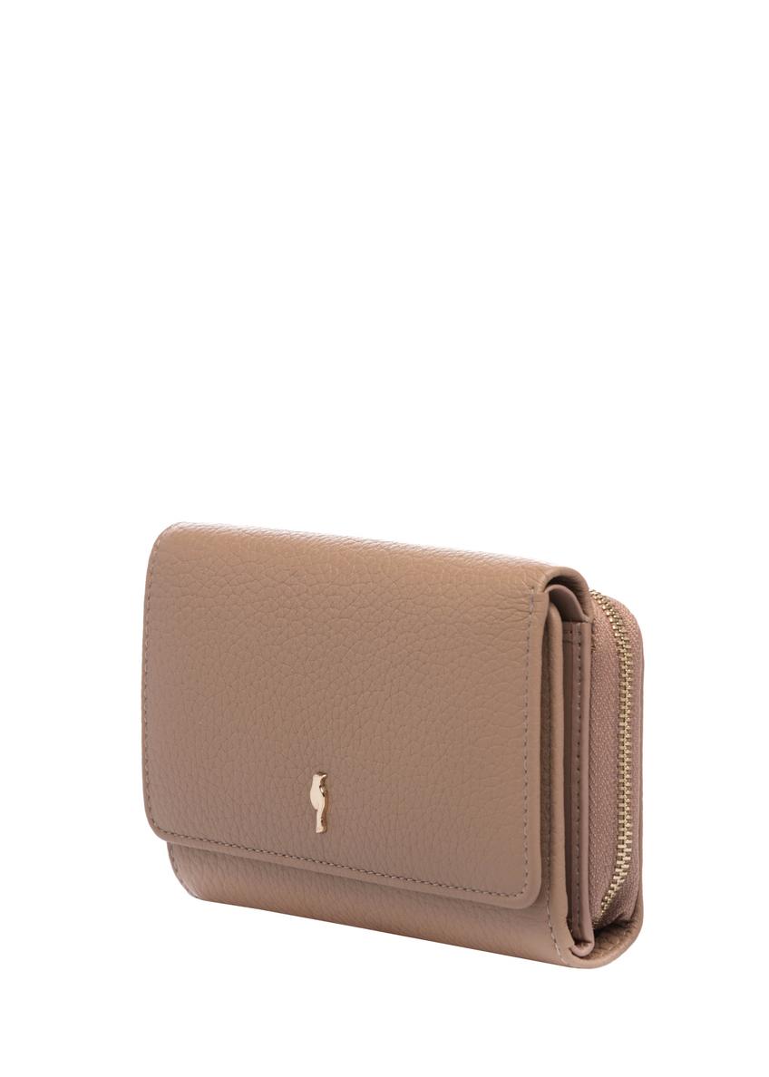 Large pink leather women's wallet PORES-0801H-5D(W26)