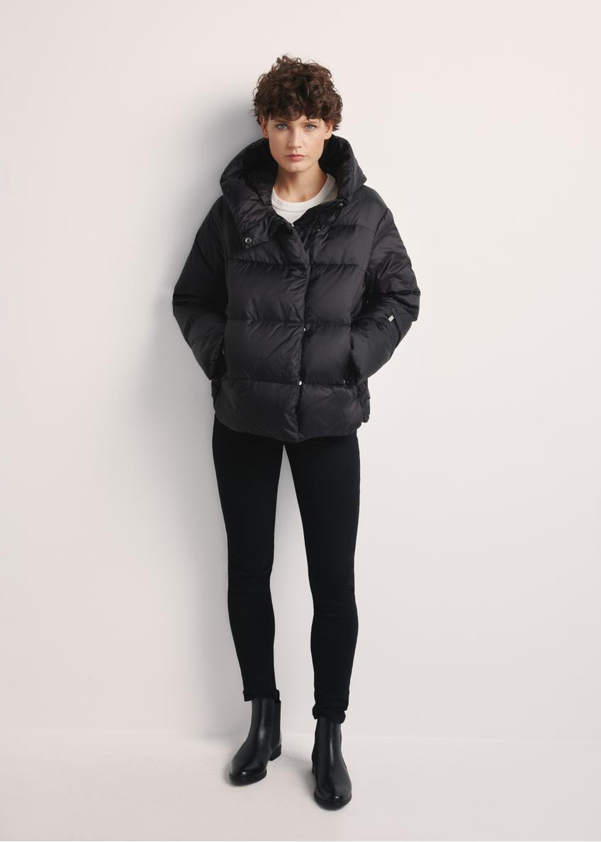 Black women's down jacket KURDT-0585-99(Z25)