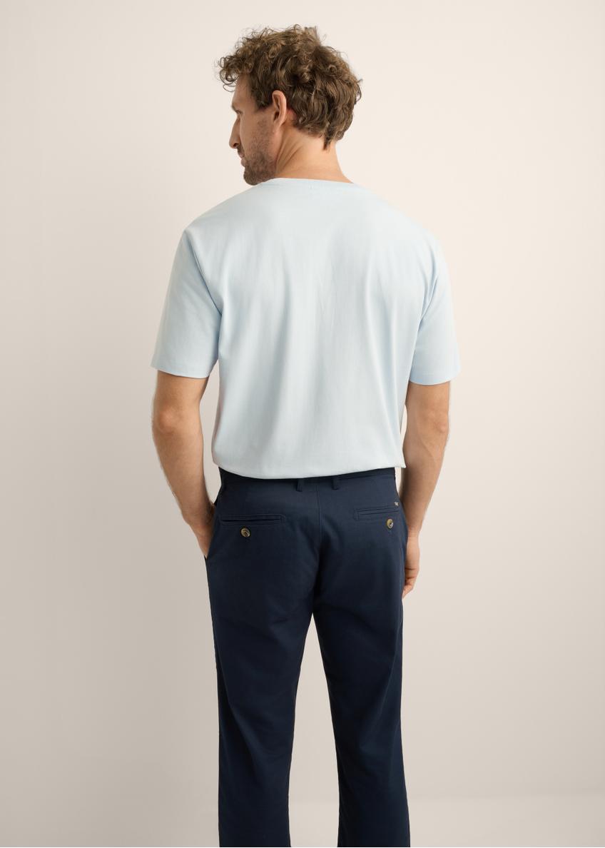 Light blue men's T-shirt TSHMT-0120-7A(Z26)