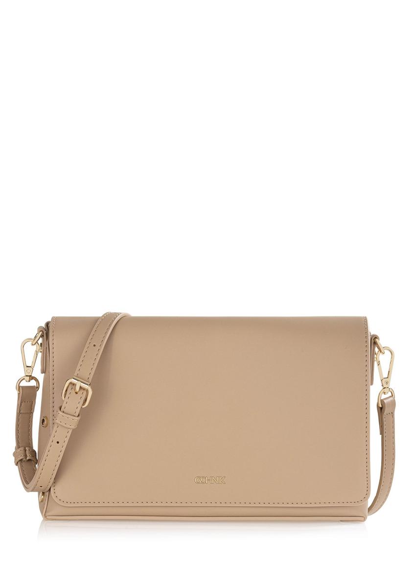 Beige women's messenger bag TOREC-0327D-82(Z24)-01