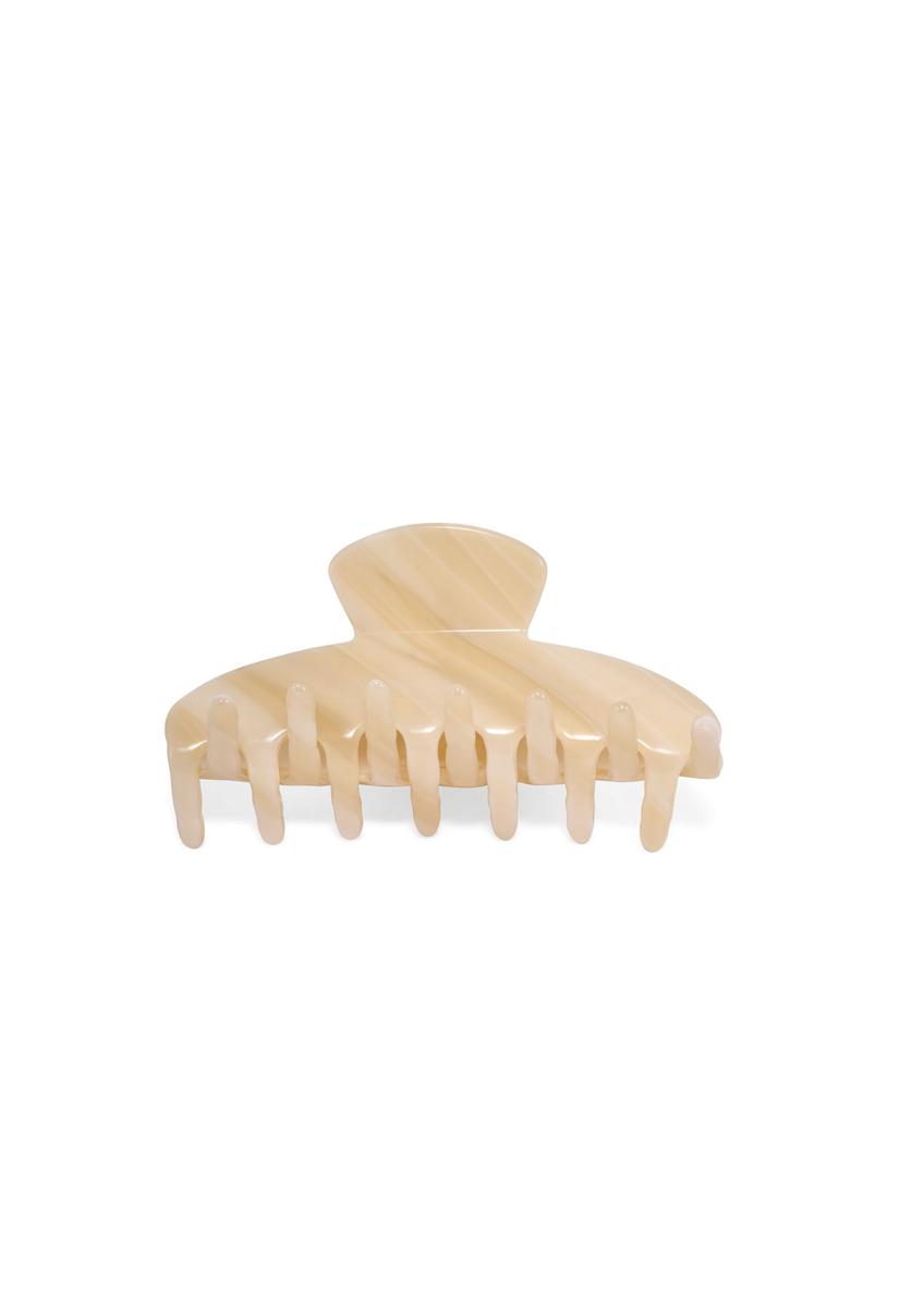 Cream hair clip SPIDB-0001-0C(Z26)