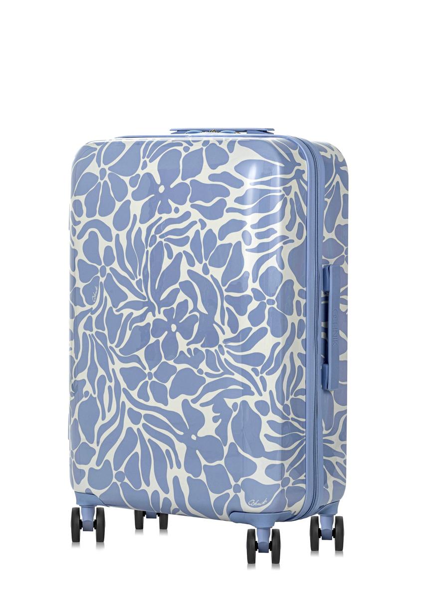 Medium suitcase in MONOI pattern WALAB-0068-61-24(W24)