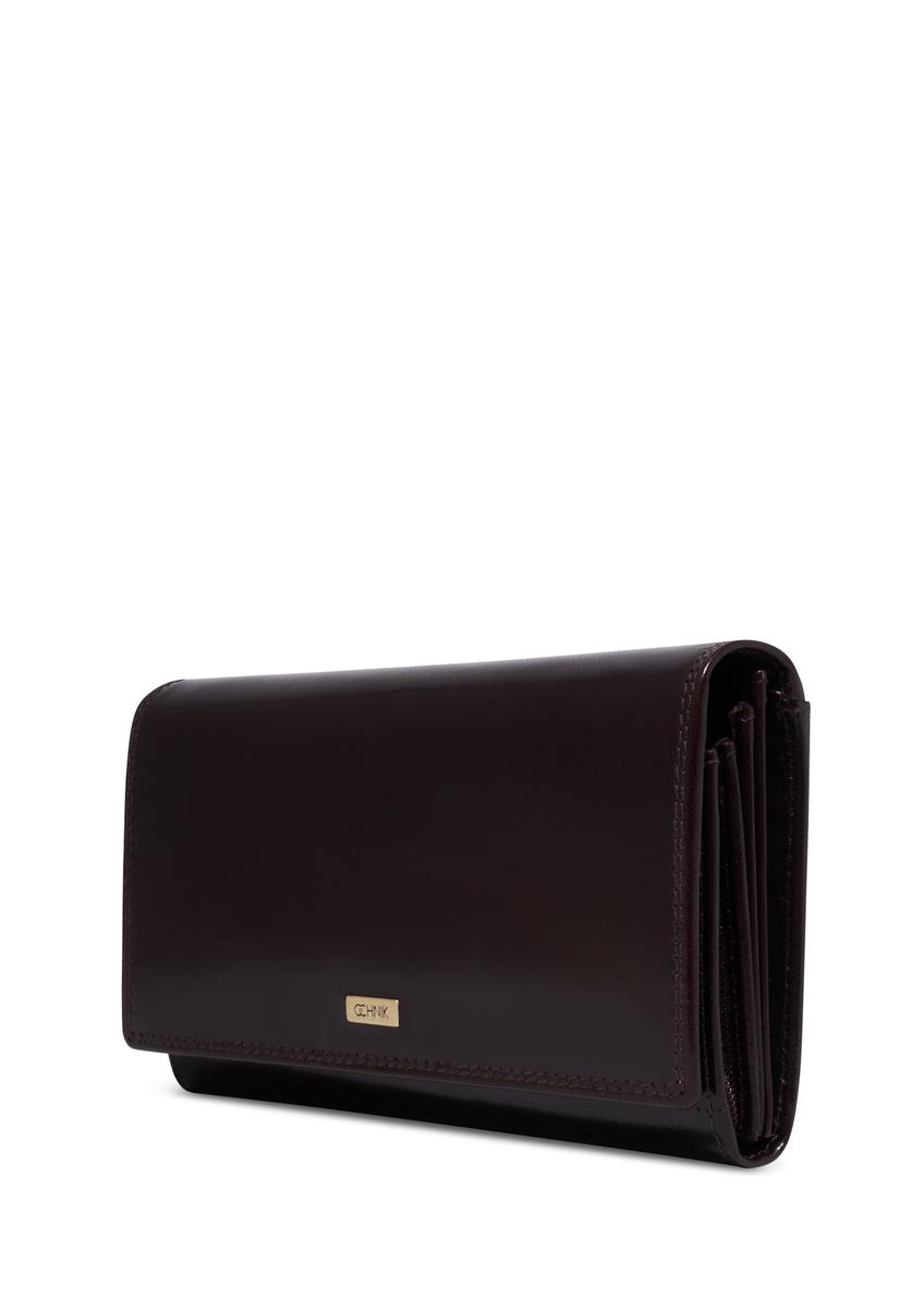 Burgundy women's wallet PL-125-4D(KS)