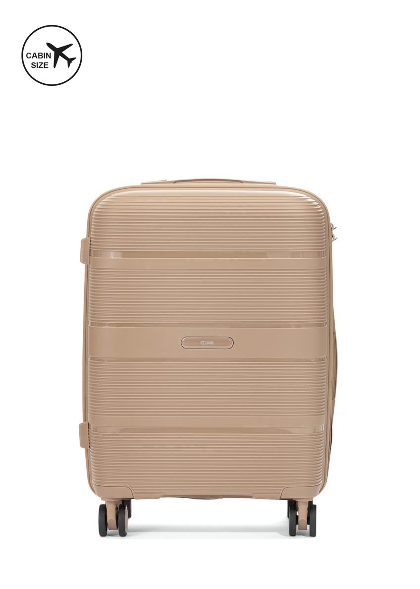 Small suitcase on wheels WALPP-0022-86-19(W25)