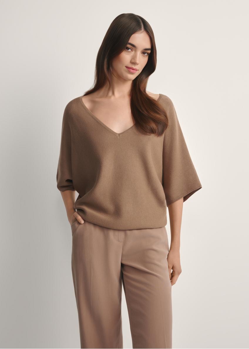 Camel women's blouse BLUDT-0201-1D(W26)