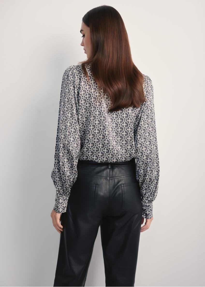 Women's shirt with monogram KOSDT-0175-96(Z25)