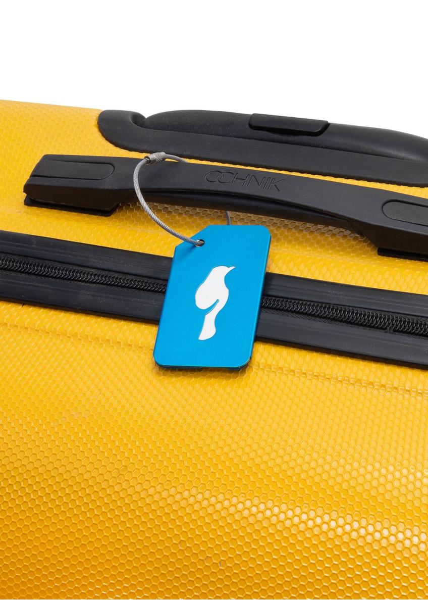 Blue luggage tag AW-012-0003-7B(W26)