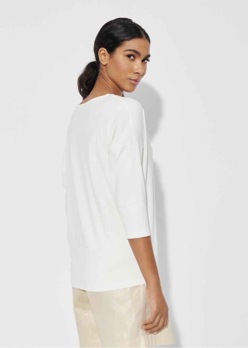 White women's blouse BLUDT-0156-11(W24)