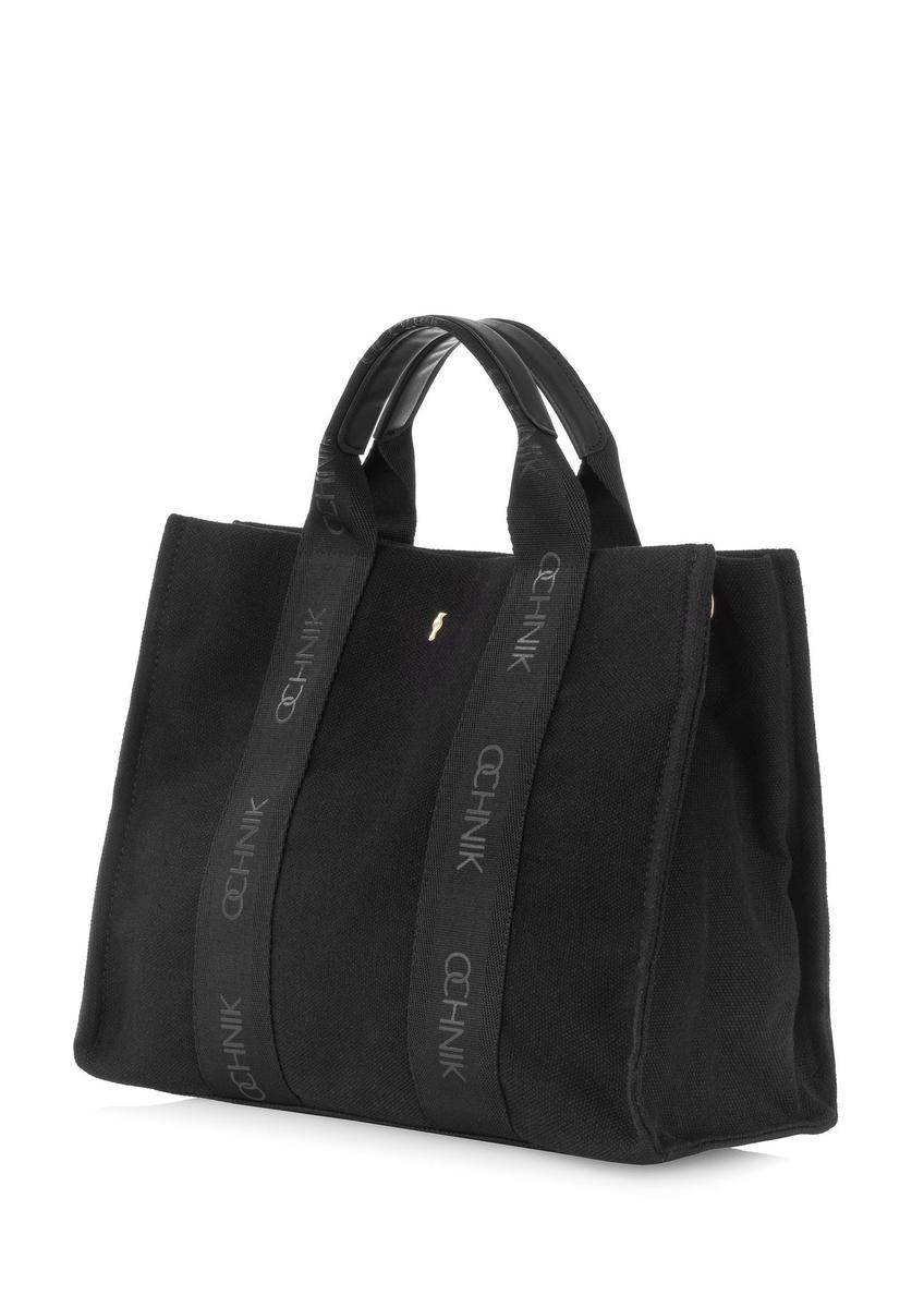 Black women's tote bag TOREN-0288A-99(W25)