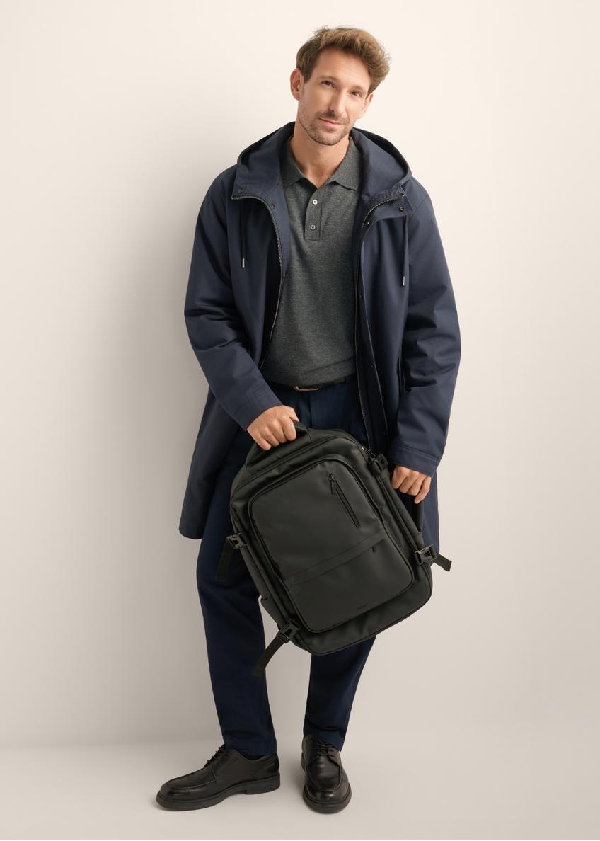 Black large travel backpack PLCMN-0018-99(Z26)