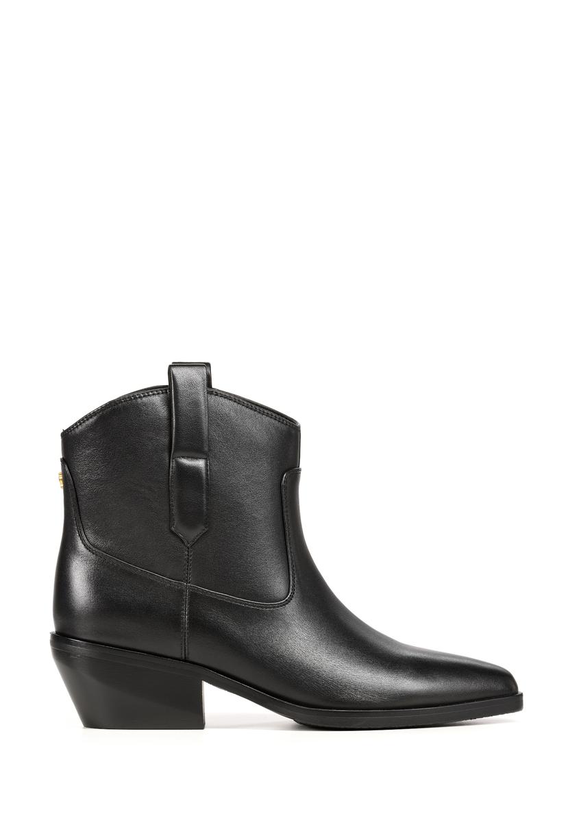 Women's leather ankle boots BUTYD-1209-99(Z25)