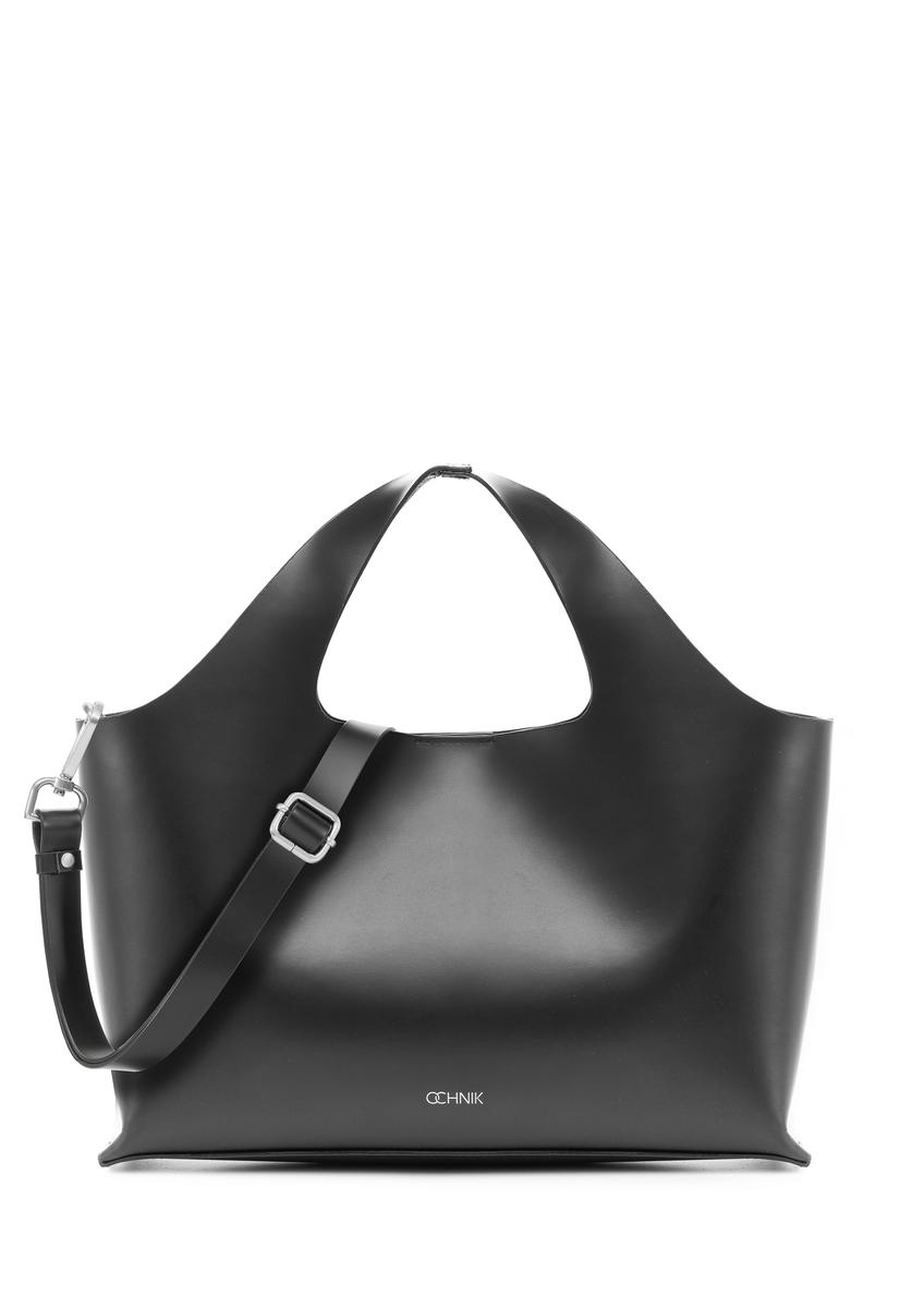 Black leather women's handbag TORES-1139-99(Z25)