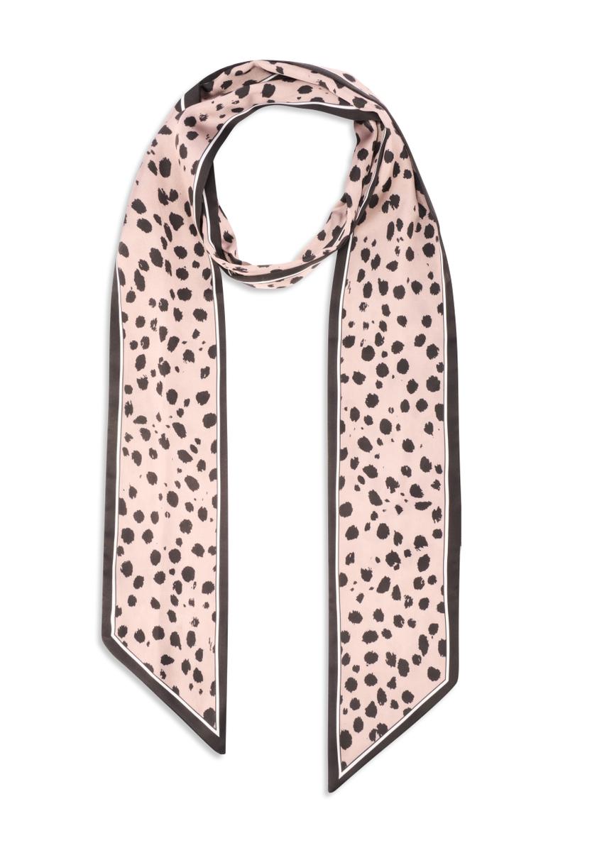 Women's scarf in leopard print SZADT-0213-86(Z25)