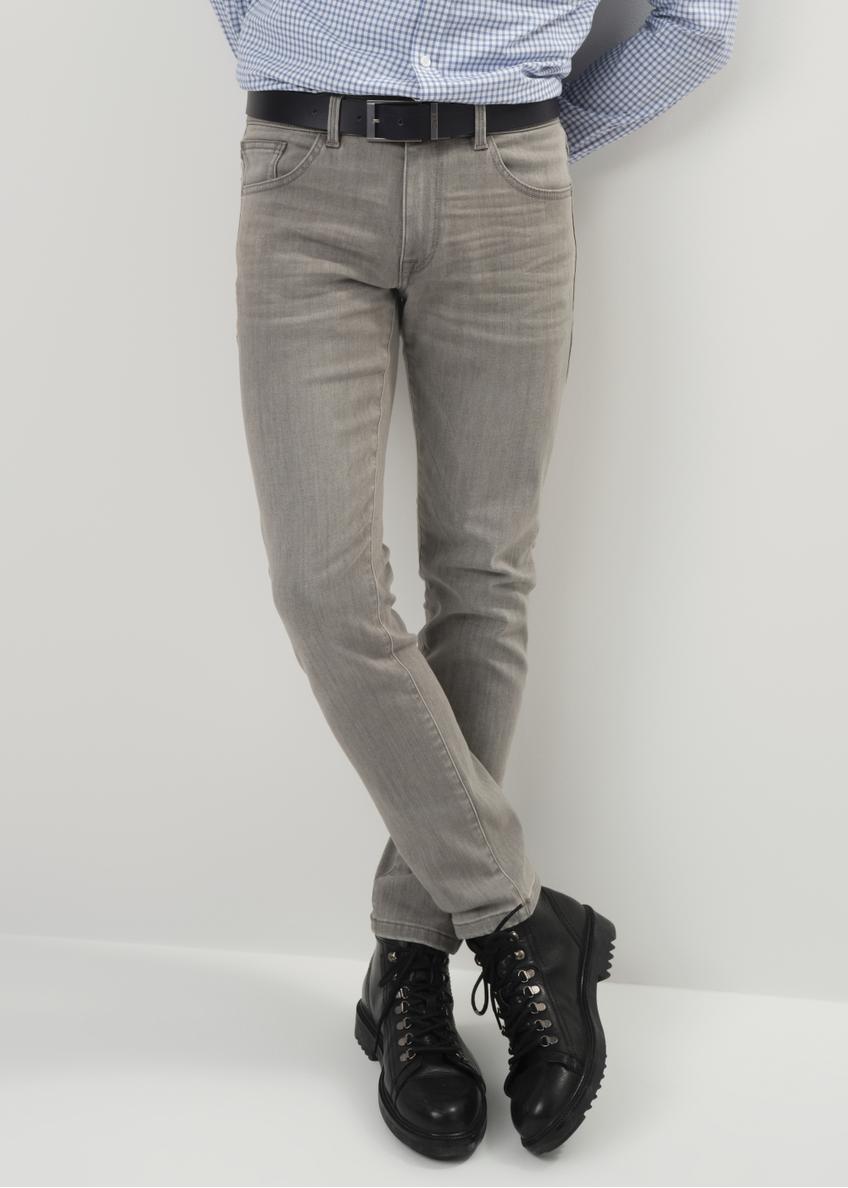 Men's grey denim pants JEAMT-0020-91(Z23)-01