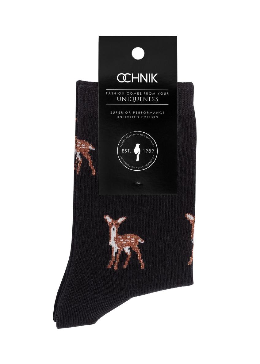 Women's socks with a shiny pattern SKADT-0062-9P(Z26)