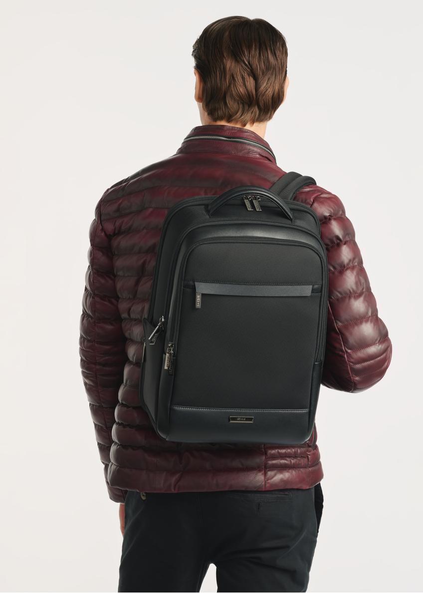 Black men's travel backpack TORMN-0376-99(Z25)