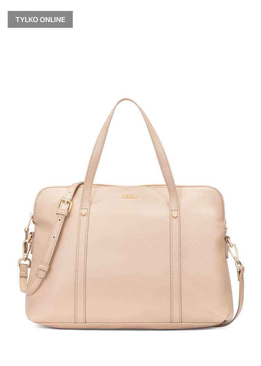 Beige elegant women's bag TOREC-1017-81(W25)