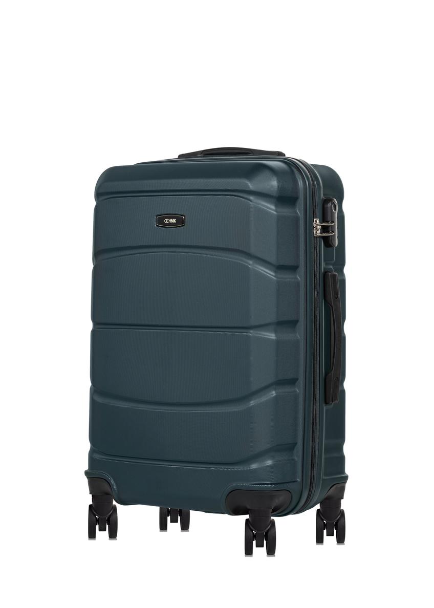 Medium suitcase on wheels WALAB-0077-54-24(W25)