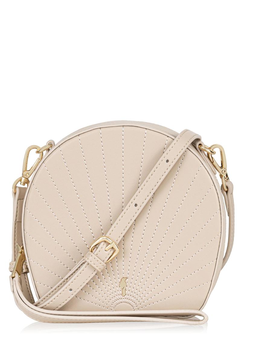 Oval cream ladies handbag TOREC-0792-13(W23)-09