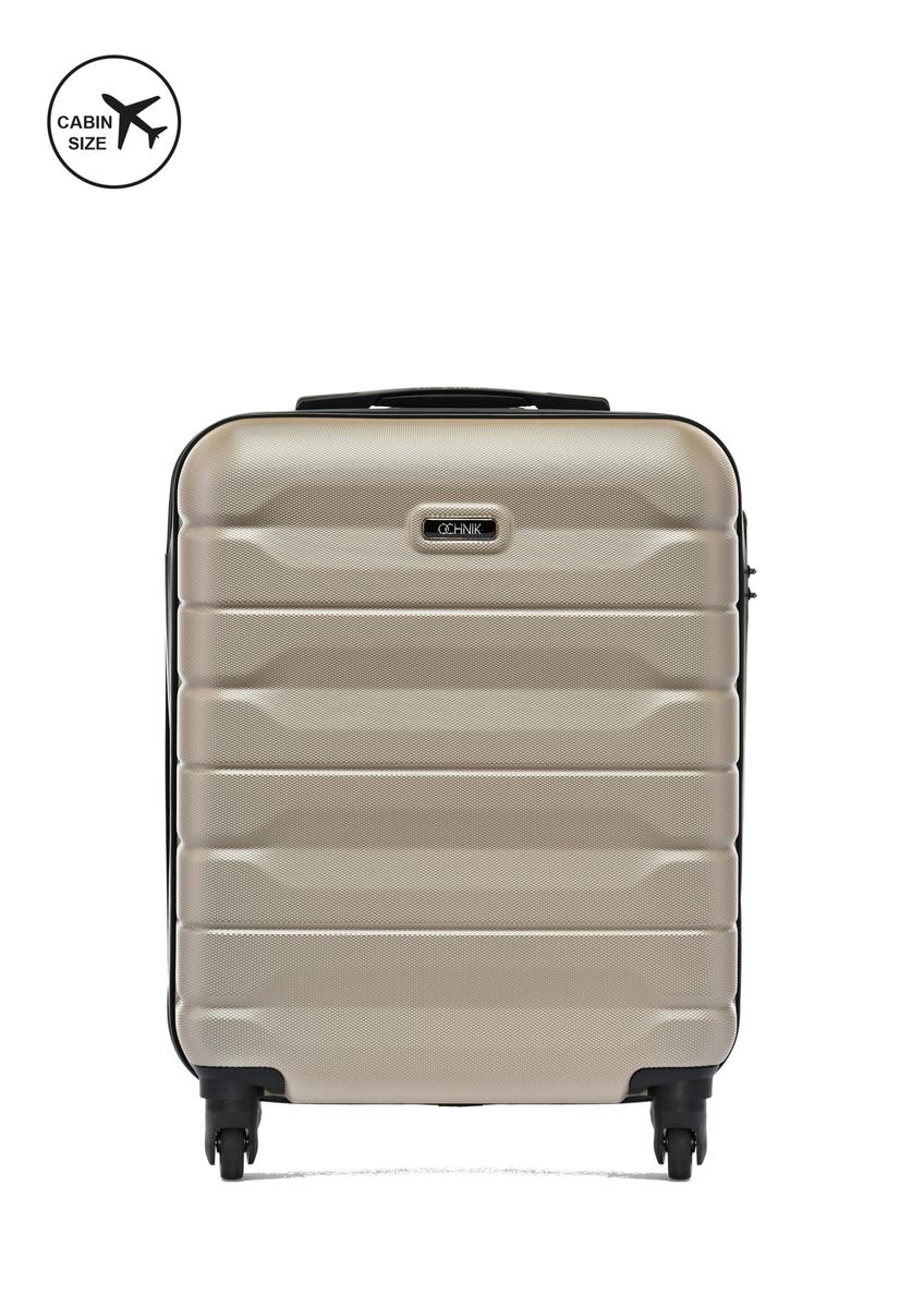 Small suitcase on wheels WALAB-0067-80-19(W25)