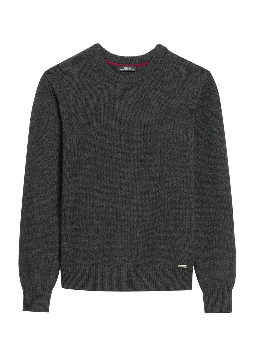 Graphite men's wool sweater SWEMT-0172-99(Z25)