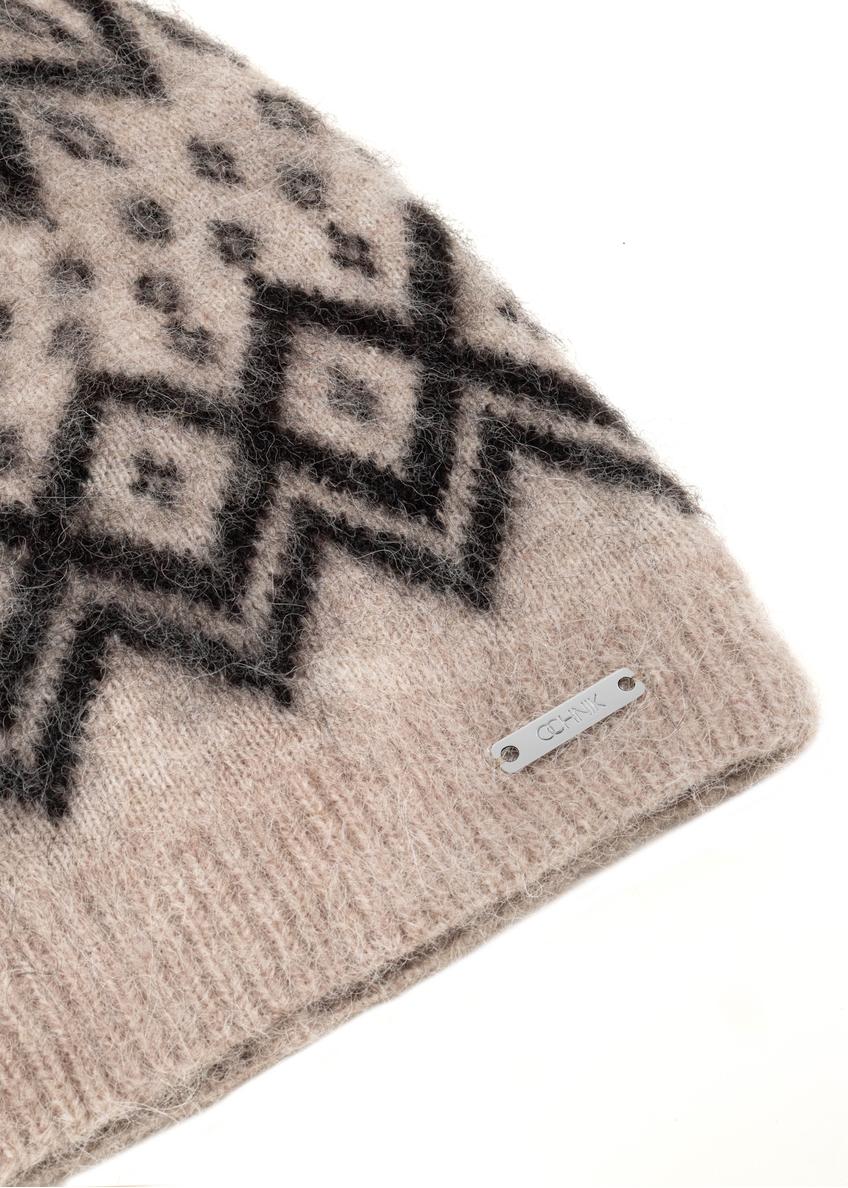 Women's hat with pompom CZADT-0238-1J(Z26)