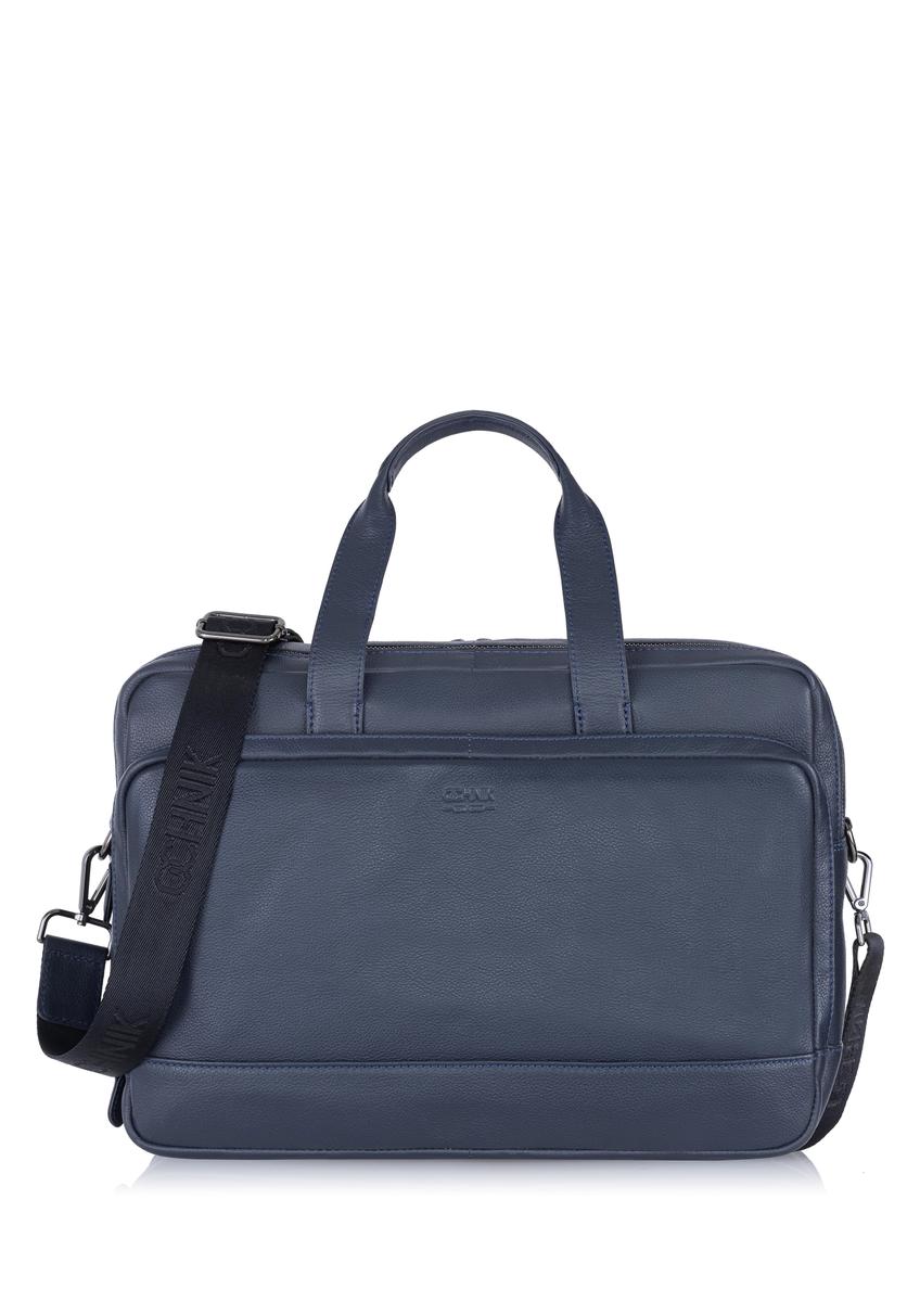 Capacious men's leather bag TORMS-0020A-69(W24)-07