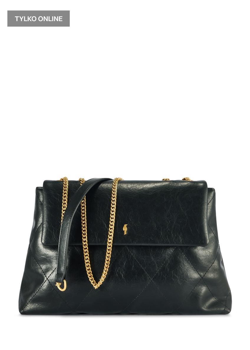 Black women's handbag with chain TOREC-1099-99(Z25)
