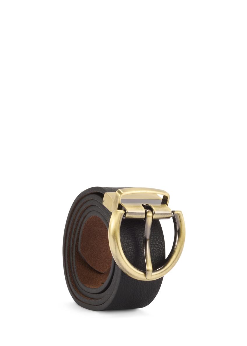Reversible Black and Brown Women's Belt PASDS-0175B-89(Z25)