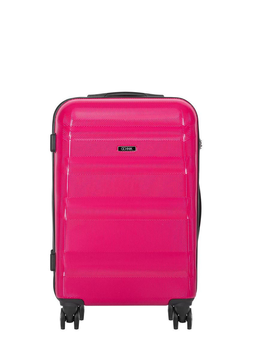 Medium suitcase on wheels WALPC-0012-5E-24(W26), front product view on white background.