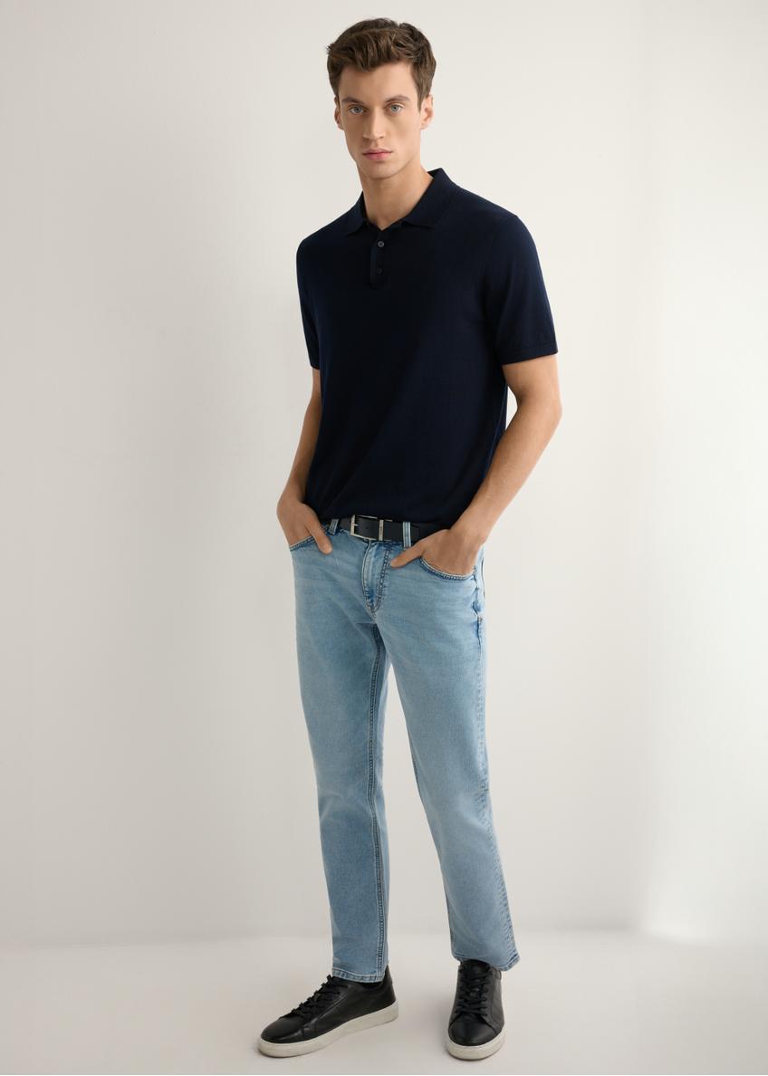 Blue men's jeans JEAMT-0021-7B(W26)