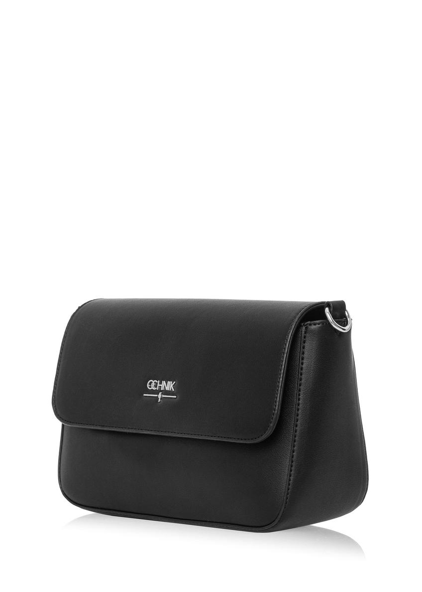 Black rectangular women's messenger bag TOREC-0930A-99(W25)