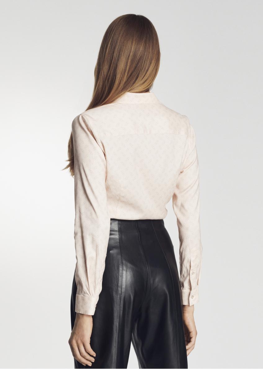 Women's shirt with "OCH" motif KOSDT-0136-34(Z21)