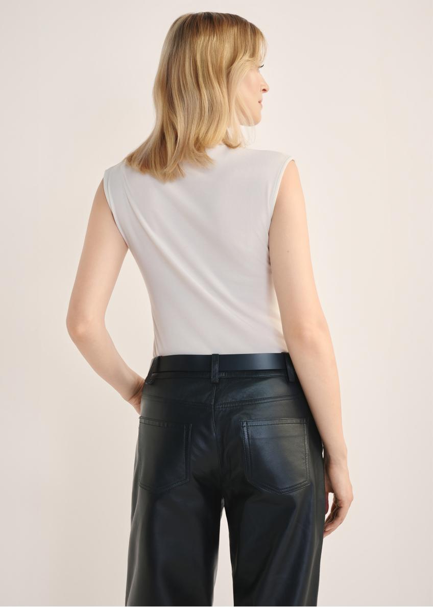 Cream women's blouse BLUDT-0193-12(Z25)