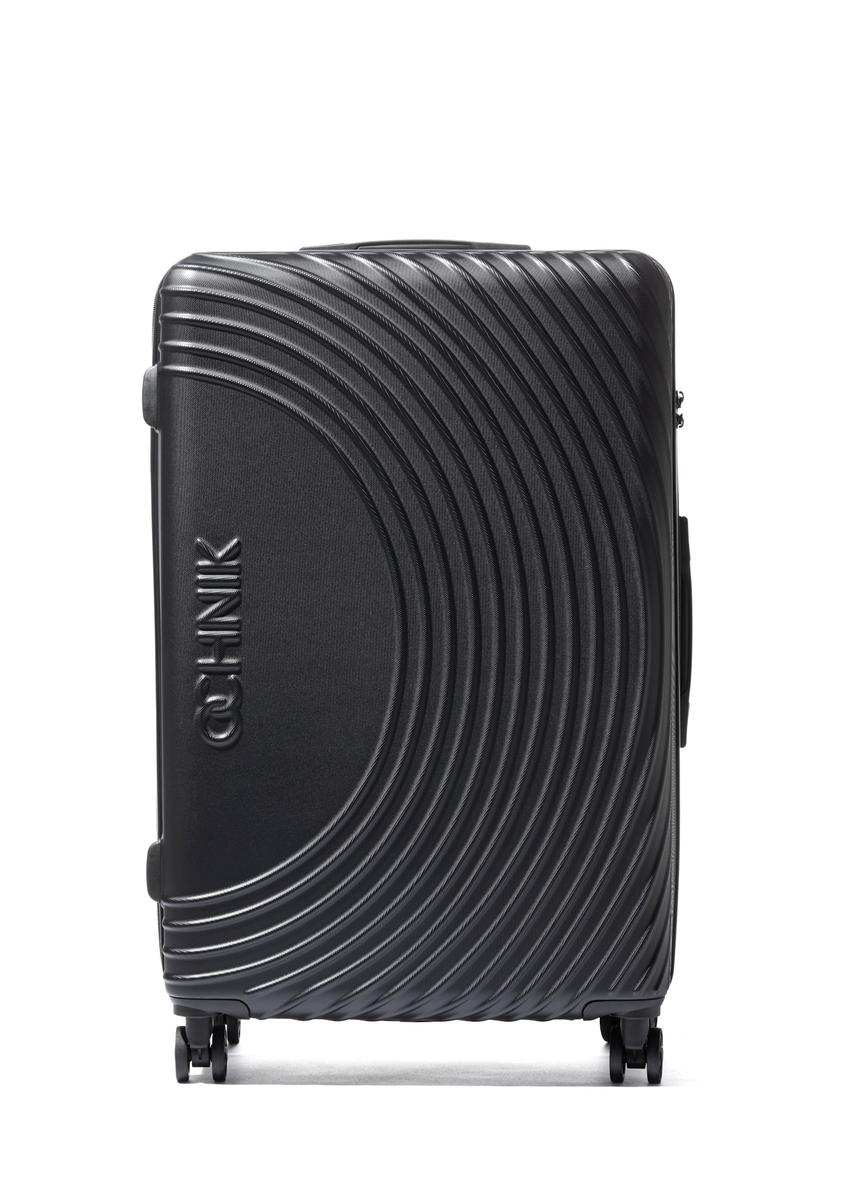 Large wheeled suitcase WALAB-0088-99-28(W26), front view on a white background.