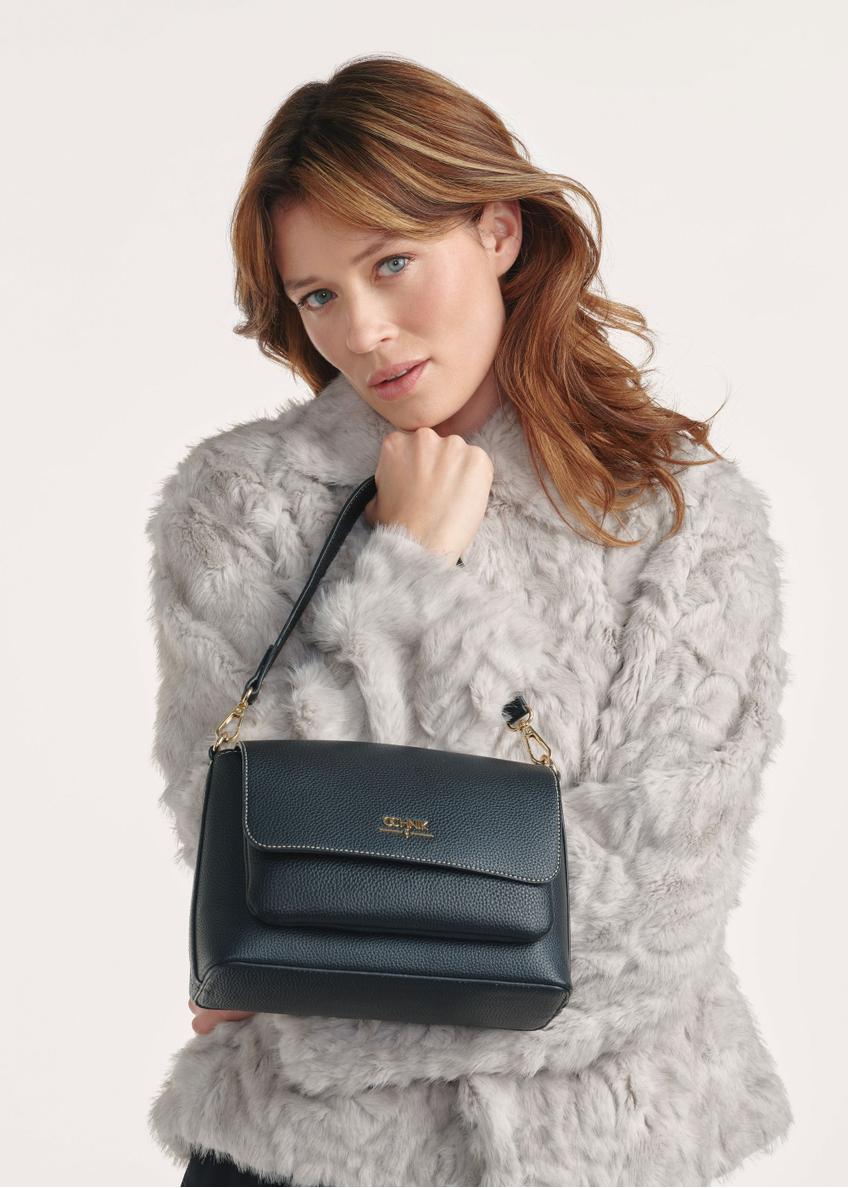 Black women's shoulder bag TOREC-1063-9I(Z26)